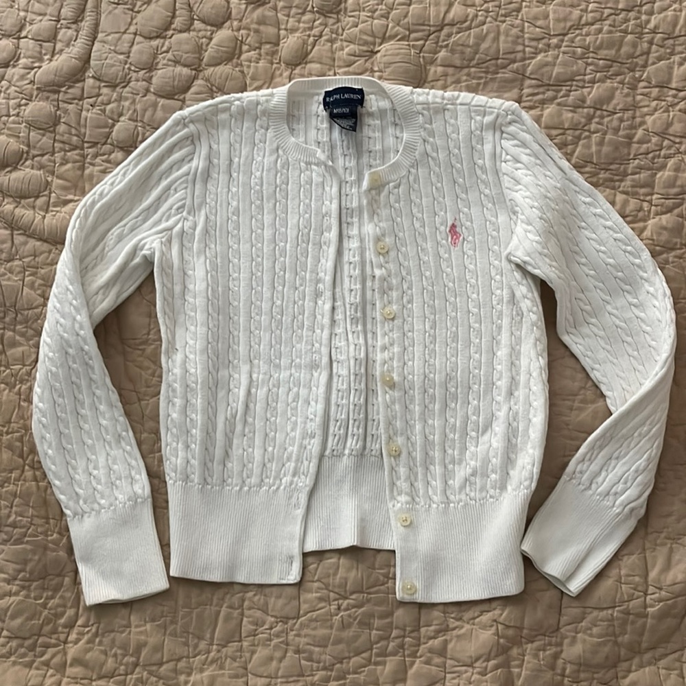 Ralph Lauren cable knit cardigan